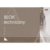 Blok techniczny Unipap A3 biały 190g 10k [mm:] 297x420