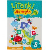 Książeczka edukacyjna Literki dla smyka ze smokiem Aksjomat (2661)