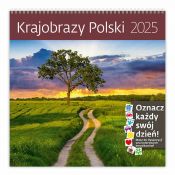 Kalendarz ścienny (nd) Krajobrazy Polski 300mm x 300mm