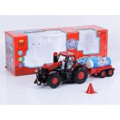Bańki mydlane traktor na bańki mydlane ze światłem i dźwiękiem na baterie Adar (509900)