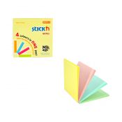 Notes samoprzylepny Stick'n Magic Pads pastel mix 100k [mm:] 76x76 (21574)
