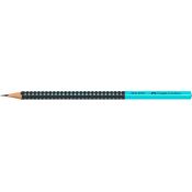 Ołówek Faber Castell Grip 2001 Two Tone czarny/turkusowy HB (517012 FC)
