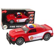 Samochód strażacki 1:14 Światła Dźwięki Czerwone Lean (15468)