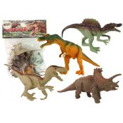 Figurka Lean Zestaw Figurek Dinozaury Park Zwierzęta 4 Szt. (15305)